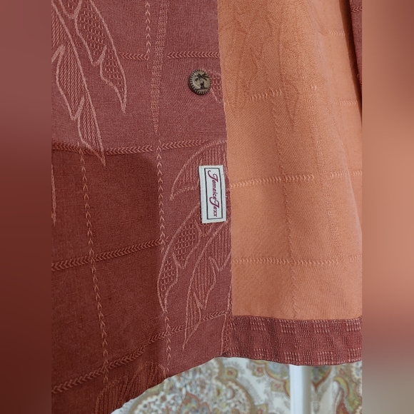 Silk button down shirt. - Picture 3 of 5